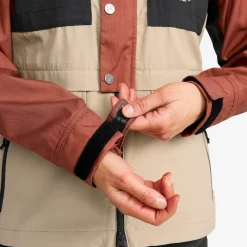 Rambler Lightweight Pro Jacket Damen Pink Mahogany/Aluminium