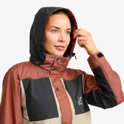 Rambler Lightweight Pro Jacket Damen Pink Mahogany/Aluminium
