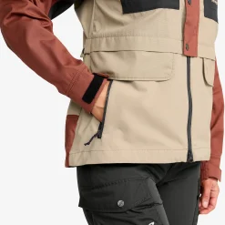 Rambler Lightweight Pro Jacket Damen Pink Mahogany/Aluminium