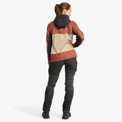 Rambler Lightweight Pro Jacket Damen Pink Mahogany/Aluminium