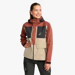 Rambler Lightweight Pro Jacket Damen Pink Mahogany/Aluminium