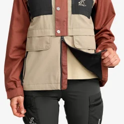 Rambler Lightweight Pro Jacket Damen Pink Mahogany/Aluminium
