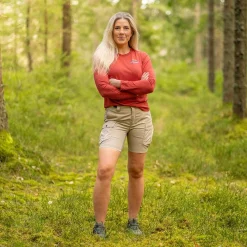 Rambler Lightweight Pro Shorts Damen Aluminium/Brindle