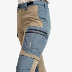Rambler Lightweight Zip-off Pants Damen Stormy Weather/Brindle