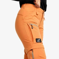 Range Pro Stretch T Zip-off Pants Damen Caramel/Brindle
