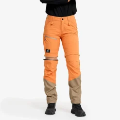 Range Pro Stretch T Zip-off Pants Damen Caramel/Brindle
