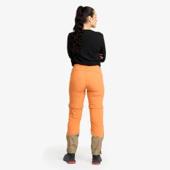 Range Pro Stretch T Zip-off Pants Damen Caramel/Brindle