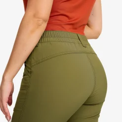 Range Pro Stretch T Zip-off Pants Damen Burnt Olive/Anthracite
