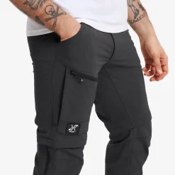 Range Pro Stretch T Zip-off Pants Herren Anthracite/Black