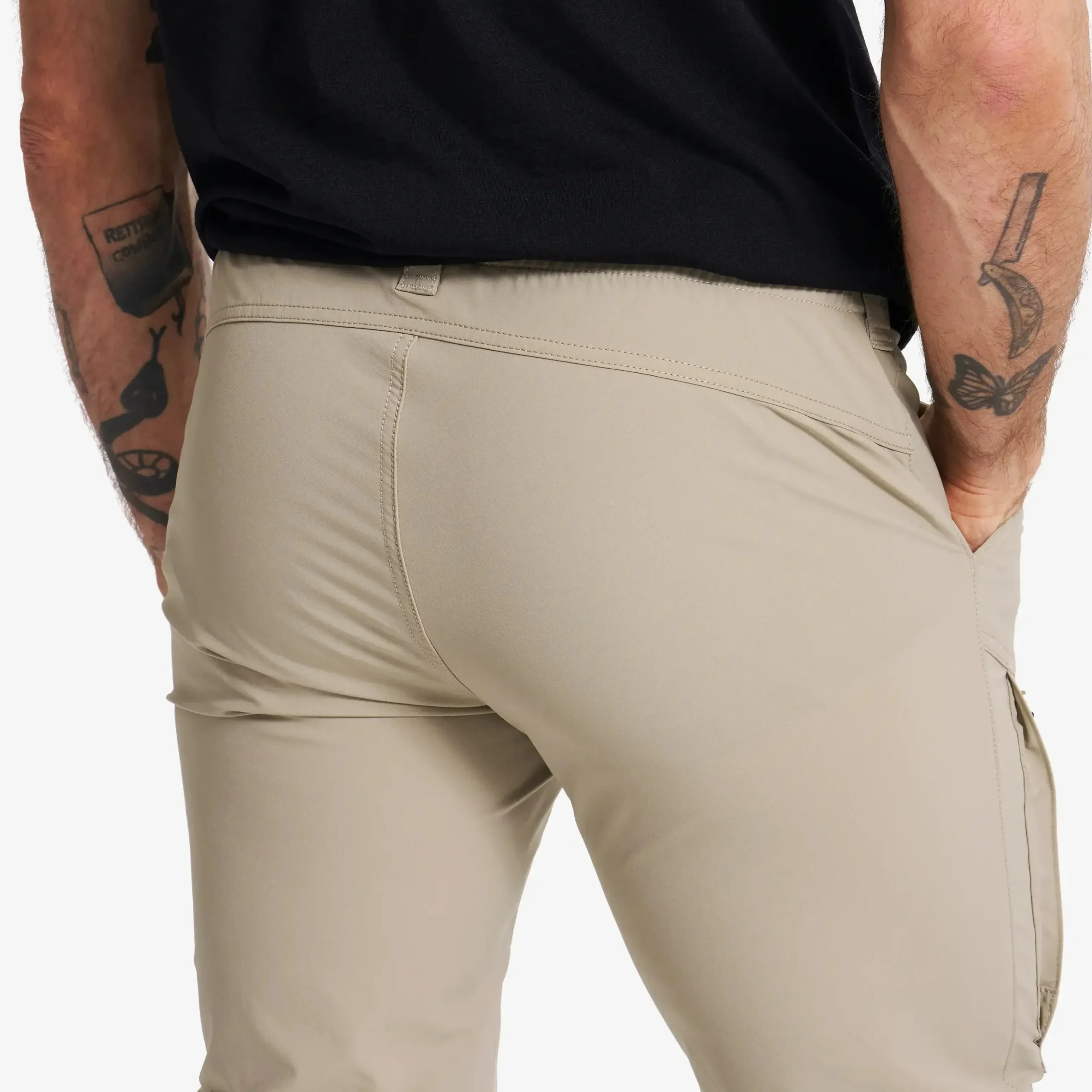 Range Pro Stretch T Zip-off Pants Herren Aluminium/Brindle