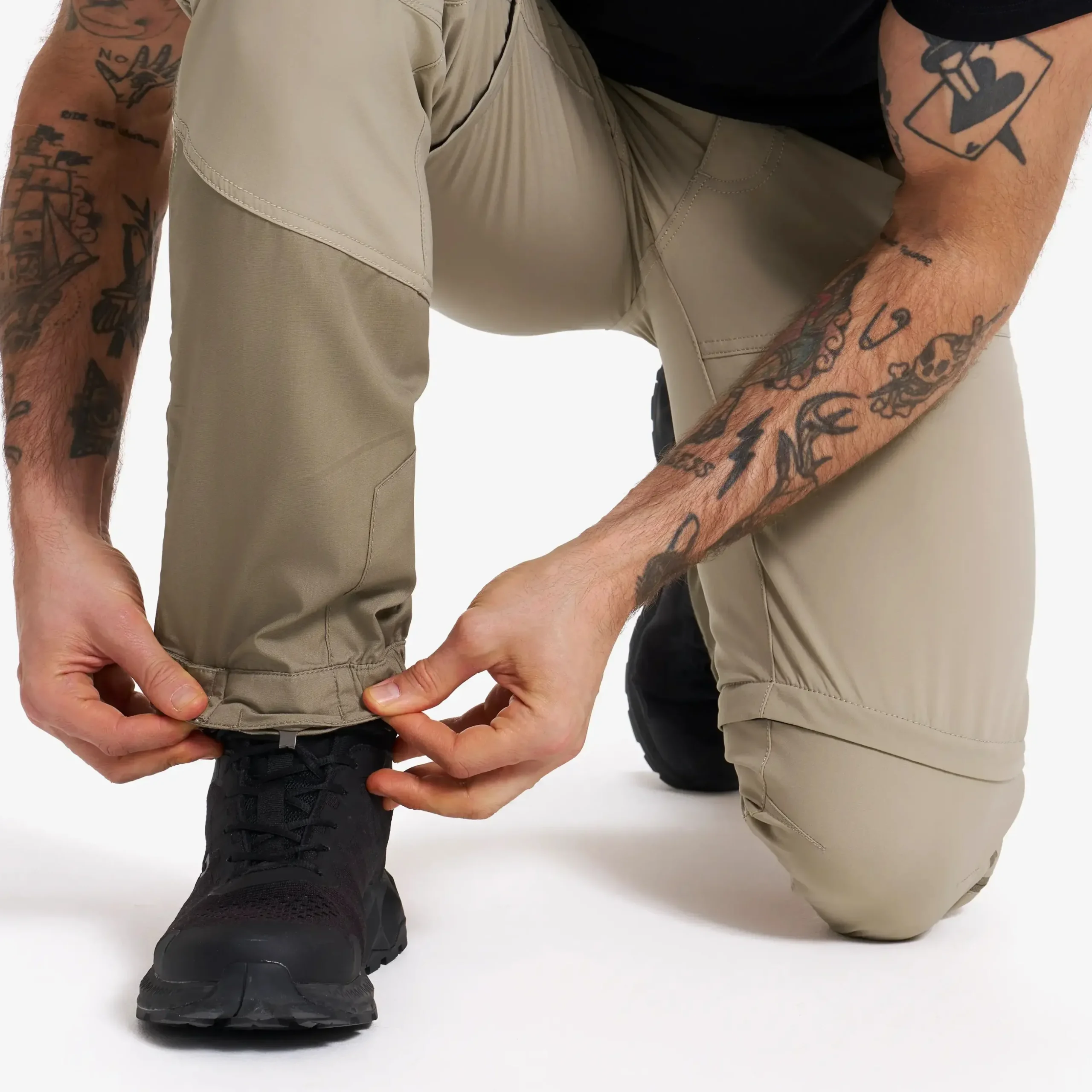 Range Pro Stretch T Zip-off Pants Herren Aluminium/Brindle