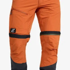 Range Pro Stretch T Zip-off Pants Herren Teracotta Brown/Anthracite