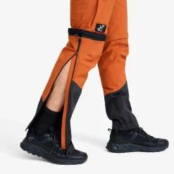 Range Pro Stretch T Zip-off Pants Herren Teracotta Brown/Anthracite