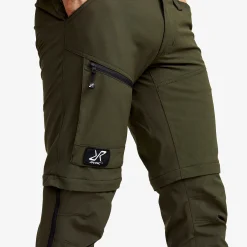 Range Pro Stretch T Zip-off Pants Herren Forest Night/Anthracite