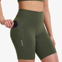 Rapid Pocket Biker Shorts Damen Kambaba Green