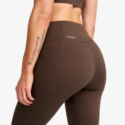 Rapid Pocket Leggings Damen Seal Brown