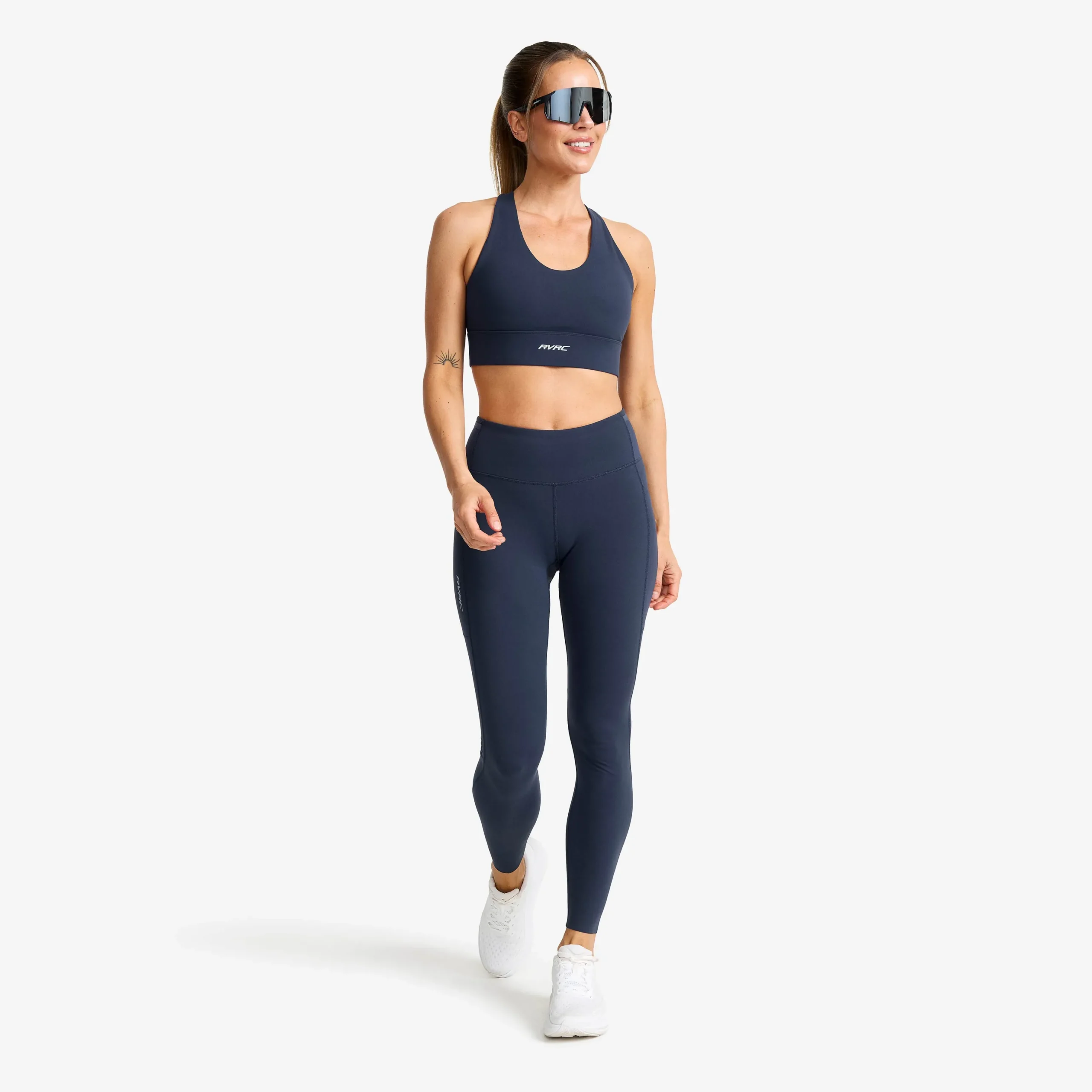 Rapid Pro Pocket Leggings Damen Deep Navy