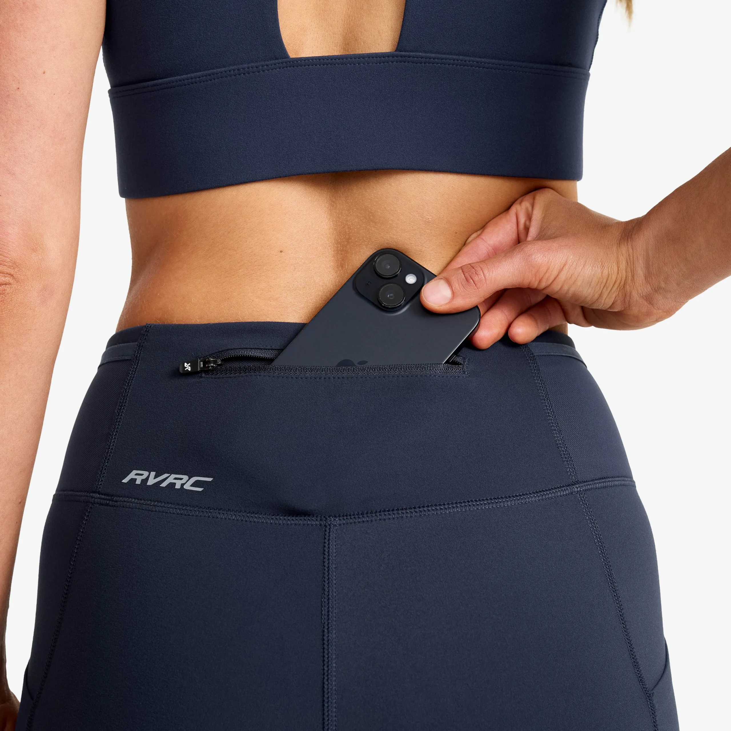 Rapid Pro Pocket Leggings Damen Deep Navy