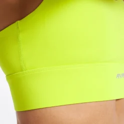 Rapid V Longline Medium Sports Bra Damen Evening Primrose