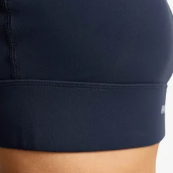 Rapid V Longline Medium Sports Bra Damen Deep Navy