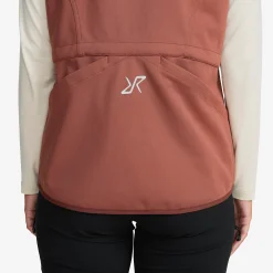 Responder Softshell Vest Damen Pink Mahogany