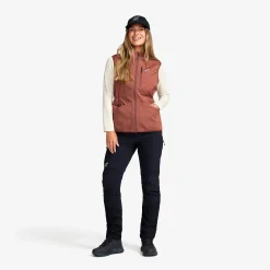 Responder Softshell Vest Damen Pink Mahogany