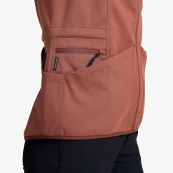 Responder Softshell Vest Damen Pink Mahogany