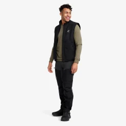 Responder Softshell Vest Herren Black