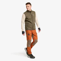 Responder Softshell Vest Herren Light Moss Gray