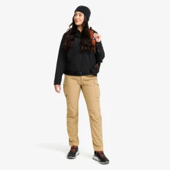 Ridge Half-zip Stretch Shirt Damen Black