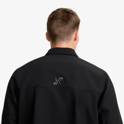 Ridge Half-zip Stretch Shirt Herren Black