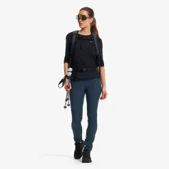 Ridge Slim Hiking Pants Damen Deep Navy