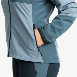 Ridge Trek Stretch Jacket Damen Orion Blue/Blue Mirage