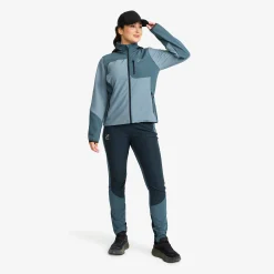 Ridge Trek Stretch Jacket Damen Orion Blue/Blue Mirage