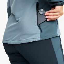 Ridge Trek Stretch Jacket Damen Orion Blue/Blue Mirage