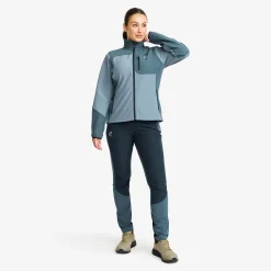 Ridge Trek Stretch Jacket Damen Orion Blue/Blue Mirage