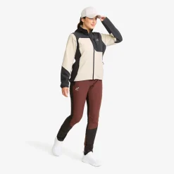 Ridge Trek Stretch Jacket Damen Anthracite/Peyote