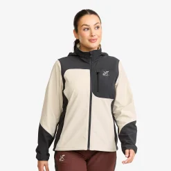 Ridge Trek Stretch Jacket Damen Anthracite/Peyote
