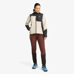 Ridge Trek Stretch Jacket Damen Anthracite/Peyote