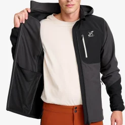 Ridge Trek Stretch Jacket Herren Black/Anthracite