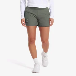 Rise 2-in-1 Shorts Damen Balsam Green