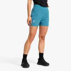 Rise 2-in-1 Shorts Damen Blue Ashes