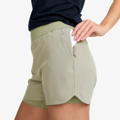 Rise 2-in-1 Shorts Damen Shadow