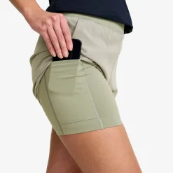 Rise 2-in-1 Shorts Damen Shadow