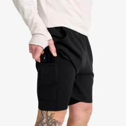Rise 2-in-1 Shorts Herren Black