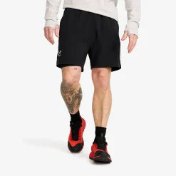 Rise 2-in-1 Shorts Herren Black