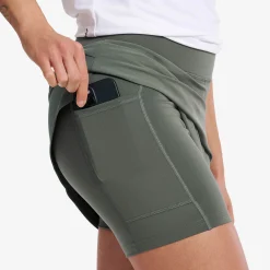 Rise 2-in-1 Skirt Damen Balsam Green