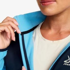 River Hybrid Fleece Jacket Damen Alaskan Blue