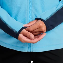 River Hybrid Fleece Jacket Damen Alaskan Blue