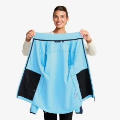 River Hybrid Fleece Jacket Damen Alaskan Blue